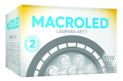 Macroled Ar111 Led 11w Gu10 220V Pack of 5 1