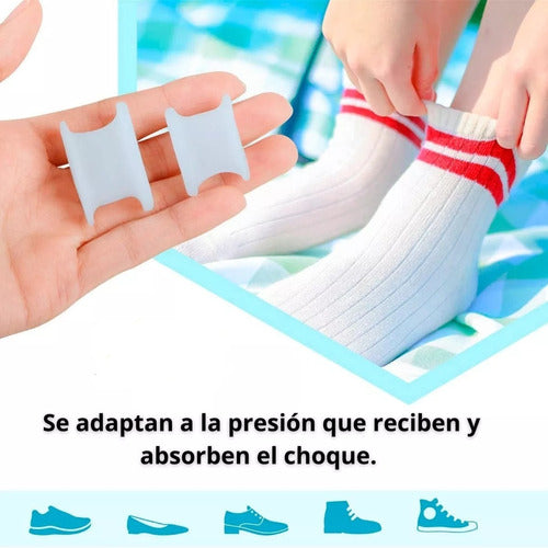 Pirotech Silicone Toe Separator Bunion Correctors 5