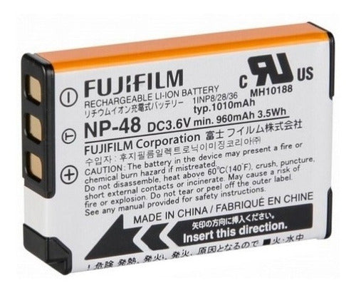 Fujifilm Bateria P/ Finepix Xq1 Xq2 Np-48 Bc-48 0