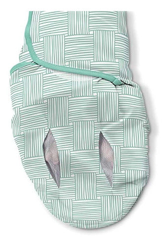 Swaddleme Luxe Perfect Temp Swaddle Con 100 % Algodón Orgáni 1