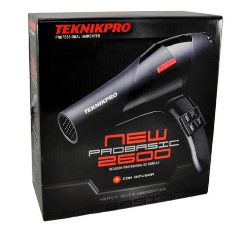 Belprof Professional Hair Dryer Pro Basic 2600 + Brushing Brush 4