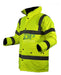 NUBUS Yellow Fluorescent Cold-Weather Reflective Work Jacket 4