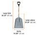 Truper Heavy-Duty Extra Wide Plastic Cleaning Shovel 117 cm 2