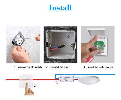 Controle Remoto Com Interruptor De Quarto Flexível Para Posi 5