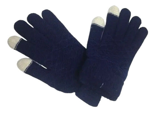 Women's Textured Touch Screen Acrylic Chenille Gloves Su22358 Maple Fast Shipping 8