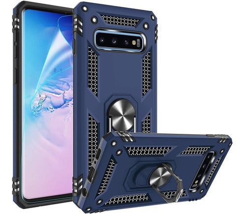HD Screen Protector Case for Galaxy S10 (Blue) 0