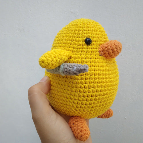 Rellenitos Amigurumis Pollo Con Cuchillo Meme Amigurumi Crochet 4