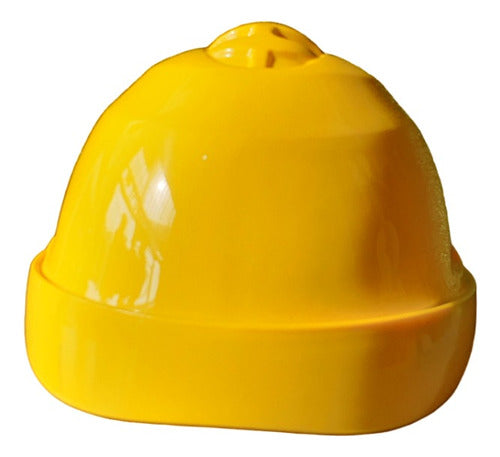 Casco De Seguridad Industrial Obra Arnes Simple Amarillo Dp 2