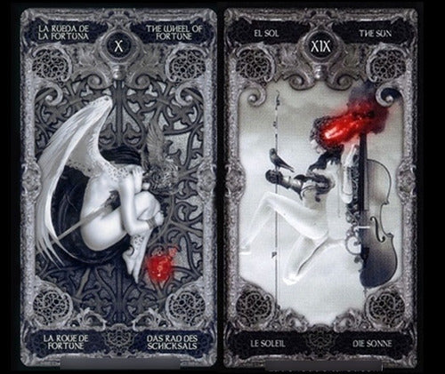 XIII by Nekro (Book + Cards) Tarot - Lo Scarabeo 2