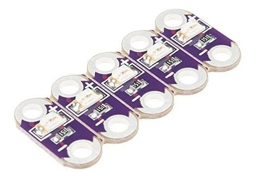 Candy-Ho 5 X Lilypad Leds Bright Colors Available Textile Clothing 0