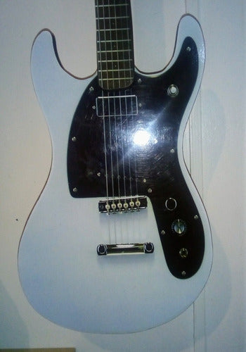 Mosrite Guitarra Cr Decorstiva Johnny Ramone Tamaño Real 2