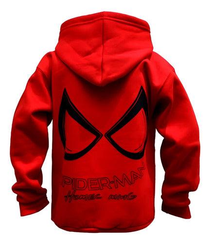 Viva la Pepa Spider-Man Double Print Super Fleece Premium Hoodie 1