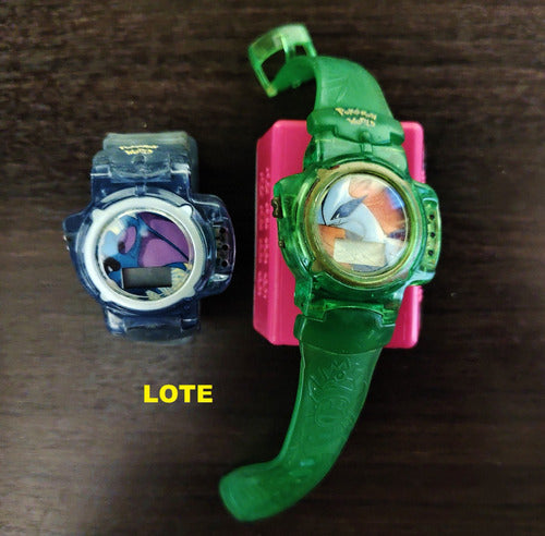 Lote Relojes Pokemon Coleccion Burger King 0