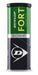 Dunlop Fort All Court Tennis Balls Tube x3. Pack of 2 Units 1