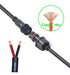 Yetor Conectores Impermeables De 2 Cables, Conector Led Mach 2