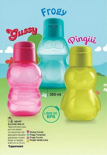 Tupperware® Eco Kids Bottle 350ml with Penguin Spout 5