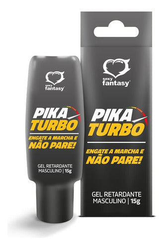 Sexy Fantasy Gel Intimo Lubricante Prolonga Placer Pika Turbo Pack X 3 Un 1