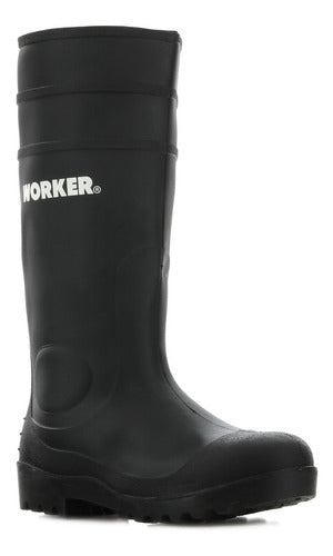 Worker Industrial Waterproof Moto Rain Boots 1