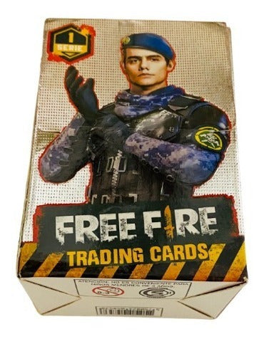 Cartas Free Fire Mazo De Cartas Serie 1 + 20 Sobres Original 4