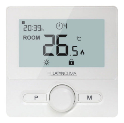 Latynclima Digital Programmable Thermostat Escalus D C 0