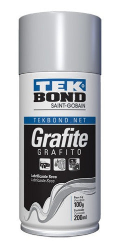 Tekbond Dark Gray Dry Graphite Lubricant 200ml 100g 0