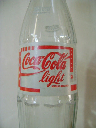 Botella Coca Cola Light 350 Cm3 Vacia 1