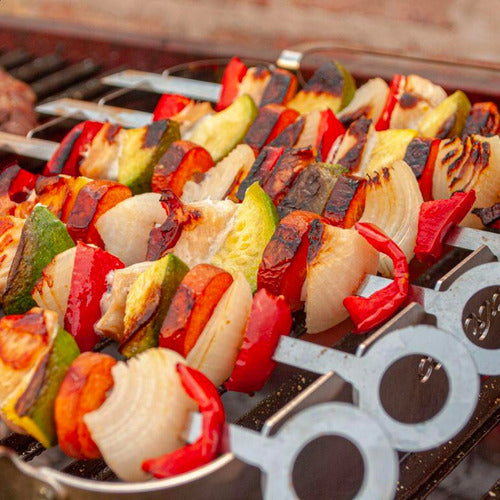 Cukingo Food Skewer Kit for Grill and Oven 3