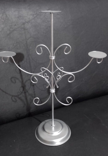 Set of 10 Table Centerpieces Candelabras with Butterflies 4