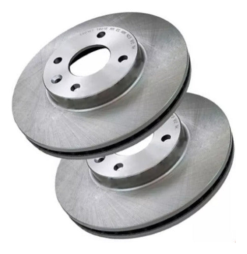 Cilbrake Front Brake Discs X2 For Chevrolet Onix Prisma Cobalt Since 2013 0