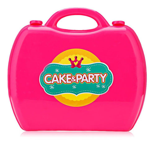 Citykids Play Dough Party and Cake Set 41 Pieces with Carrying Case CK 0570 4