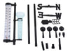 Kit De Estação Climática Pluviômetro Termômetros 3