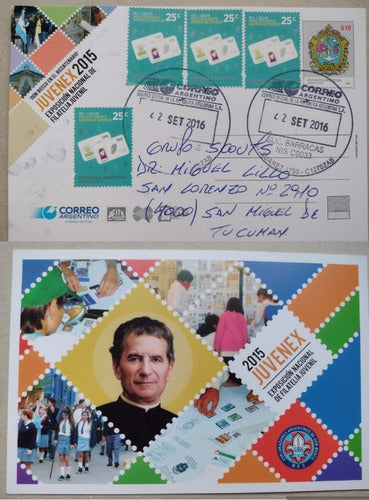 Tarjeta Circulada A Grupo Boys Scouts Vistoso Franqueo 0