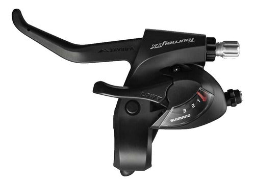 Shimano Tourney TX800 3-Speed Left Shifter Handle 0