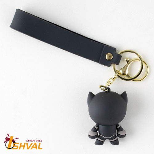 Geek Rubber Keychain - Anime, Comics, and Drawings Characters 11