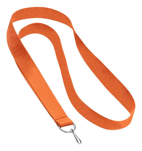 Pack of 100 Plain Hanging Lanyards - BLEAR.AR Brand 15