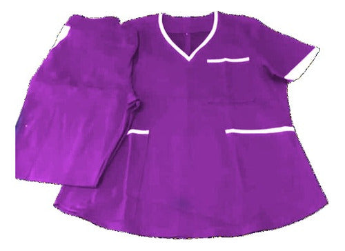 Women's Medical Jacket, Lightweight Batiste Fabric, Nurse Aesthetics Sanitary Uniform 15