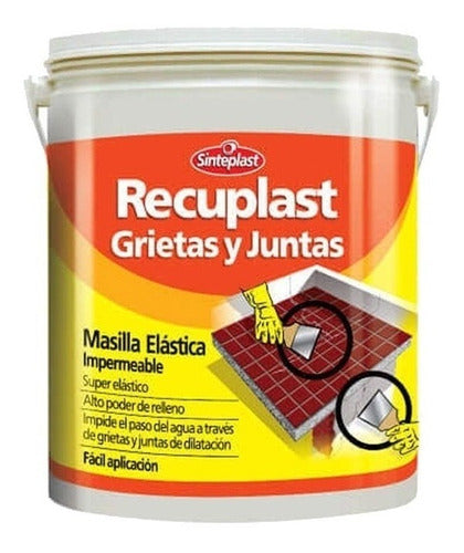 Sinteplast Recuplast Grietas Y Juntas Masilla Elástica X 5 Kg 0