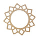 Puntitos Carpintería Circular Mandala MDF Deco Mirror Frame 0