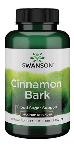 Swanson I Cinnamon Bark I 120 Capsules I Importado 0