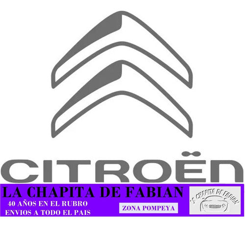 Plastic Front Bumper Deflector Citroen C3 16v w/o A/C 2013 / 2019 1