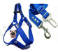 De Perros Con Onda Adjustable Dog Safety Belt Kit + Harness M L 7