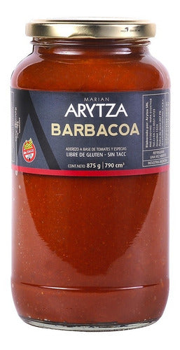 Salsa Barbacoa Gourmet Arytza 875g - 100% Natural - Sin Tacc 0