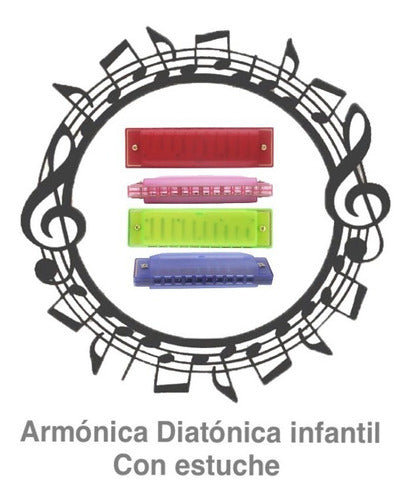 Bee Diatonic Harmonica for Kids - 20 Voices 2