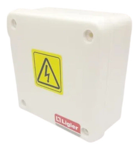 Ligier IP65 Waterproof Box (x 20u) Weatherproof for Cameras & Junction Box 8x8x4 1