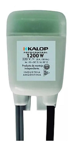 Kalop 1200w 220v Photo Control with Screw-Plug - Soultec 0