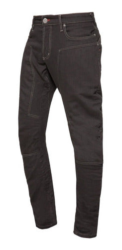 Nine To One by Ls2 Pantalon Moto Negro Denim 250cc 36 Om 0