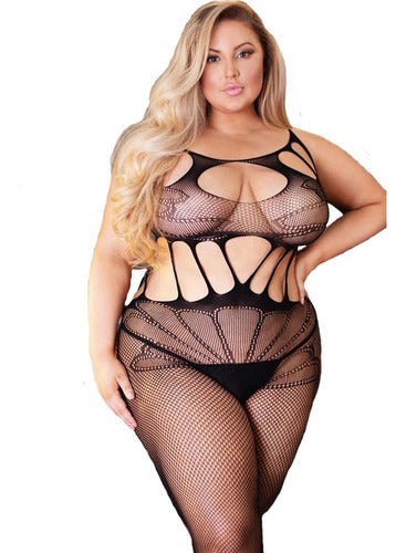 Sweet Lola Exquisite Design Bodystocking 0