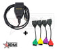 ADAPTADORES MULTIECUSCAN Scanner Vag Kkl Multiecuscan Vcds Fiat Vw + Kit Adaptadores 0