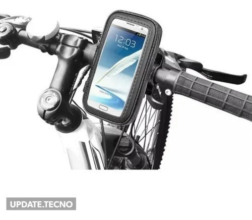 Soporte Para Celular Moto Bicicleta Impermeable Funda 3