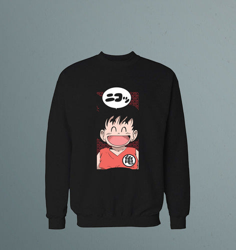 Memo Estampados Goku Anime Hoodie 1